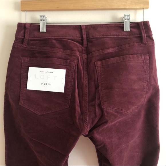 LOFT Curvy Skinny Corduroy Pants - Picture 5 of 16
